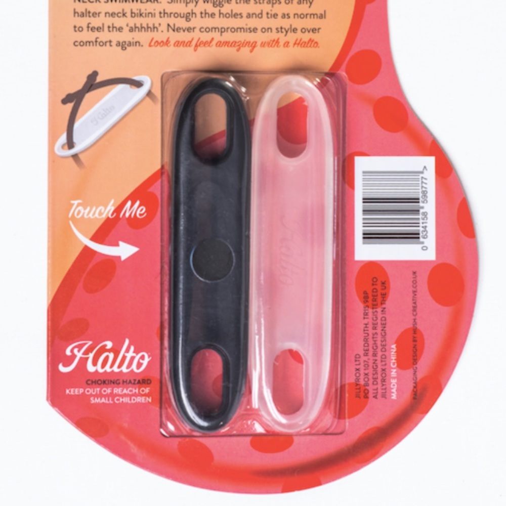 Halto halter neck bikini strap cushion 2 pack